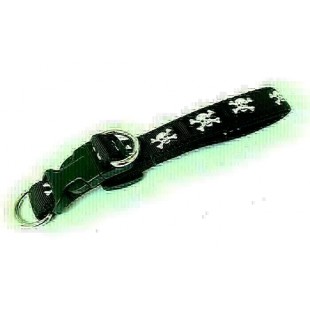 Collier 1'' à motifs Pirate avec boucle de...