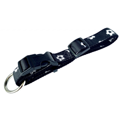 Collier à anneau 1'' à motifs Soccer
