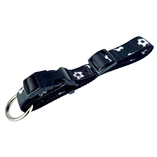 Collier à anneau 1'' à motifs Soccer