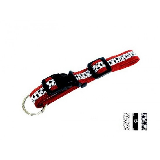 Collier à anneau 3/4'' à motifs Soccer