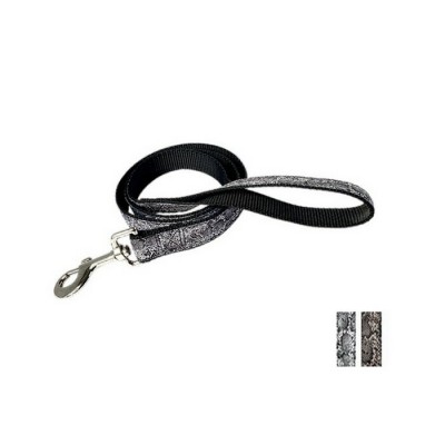 Laisse 1'' à motifs Serpent