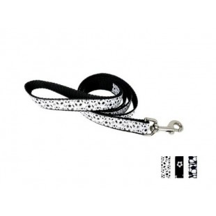 Laisse 3/4'' à motifs Soccer