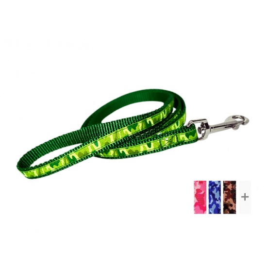 Laisse 5/8'' à motifs Camouflage