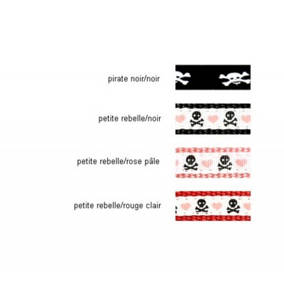 Courroie pour l'auto 5/8'' à motifs Pirate