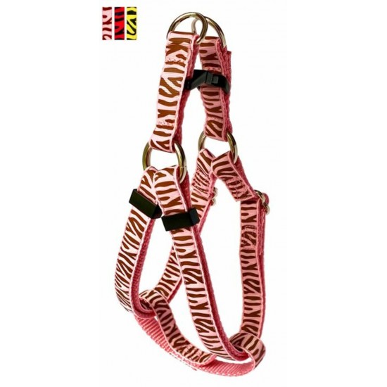 Harnais ''EZ'' 5/8'' à motifs Tigré