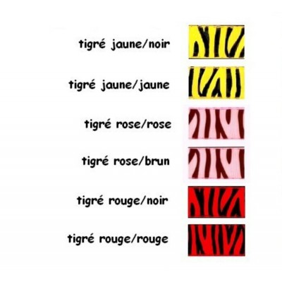 Harnais ''EZ'' 5/8'' à motifs Tigré
