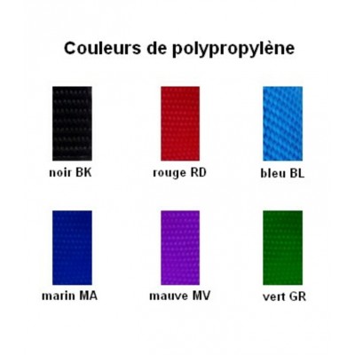 Longes de polypropylène