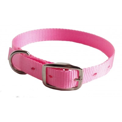 Collier simple avec boucle style ceinture 3/4'' X 12''
