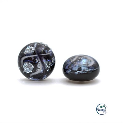 Boucles d'oreilles en verre 