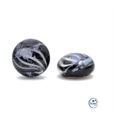 Boucles d'oreilles en verre