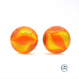 Boucles d'oreilles en verre 