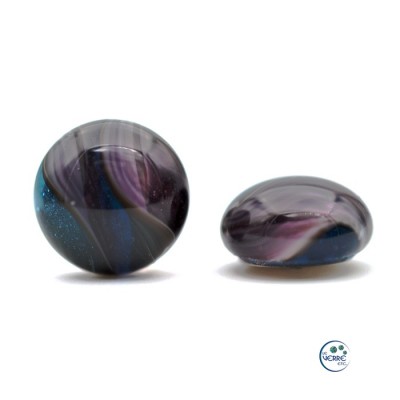 Boucles d'oreilles en verre 