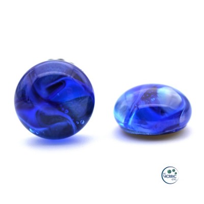 Boucles d'oreilles en verre 