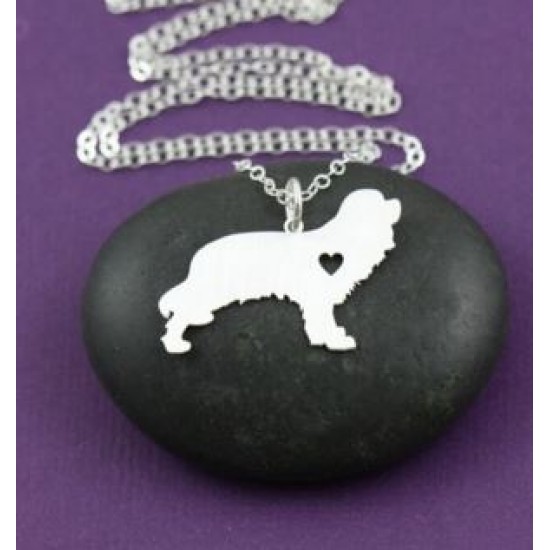 Chaine et pendentif Cavalier King Charles