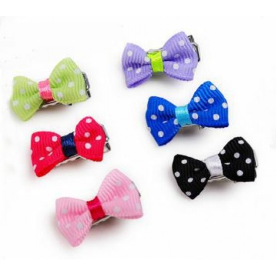 Boucles Barrettes sur clip Petites Boucles Cutes, paquet de 5