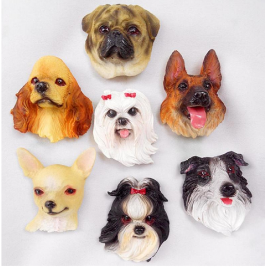 Aimants pour frigo Races de Chiens-Dog's Fridge Magnets