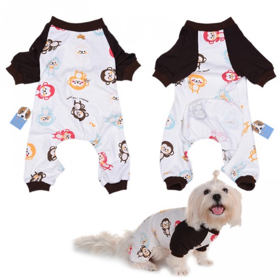 Pyjamas pour chien Petits Singes