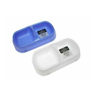 Plat double pour animaux de compagnies 300ml 