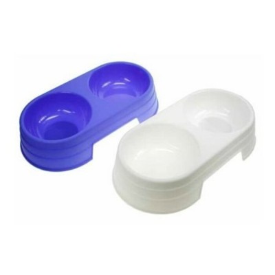 Plat double pour animaux de compagnies 700ml 