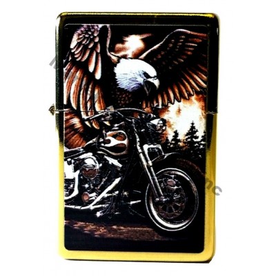 Briquet Moto Noire