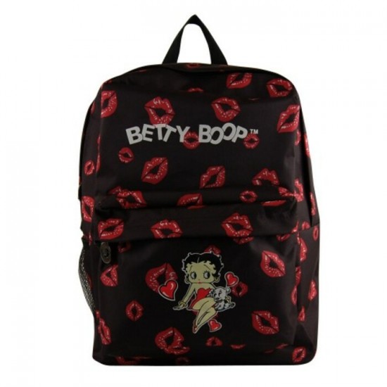 Betty Boop Sac à dos / Baiser et cœur simple