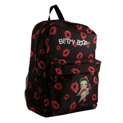Betty Boop Sac à dos / Baiser et cœur simple