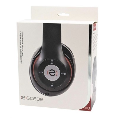 Casque Bluetooth ESCAPE BT-S55 mains libres noir