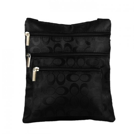 Sac à bandoulière motif noir