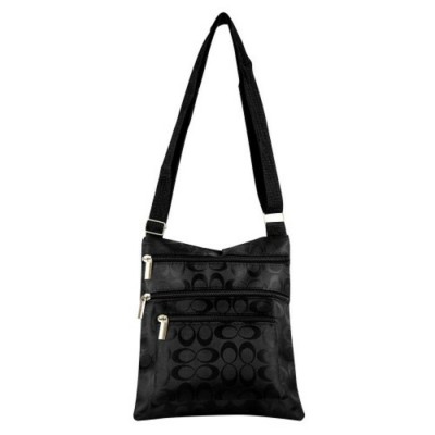 Sac à bandoulière motif noir