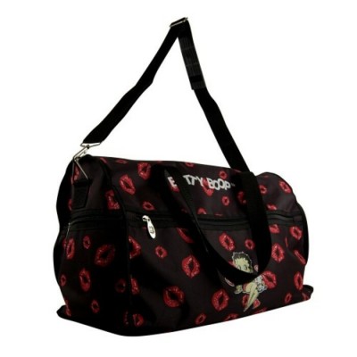 Betty Boop Sac à poignée et bandoulière Très grand / Coeur et chien