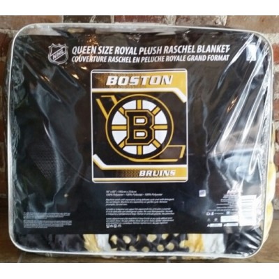 Couverture Bruins de Boston en peluche