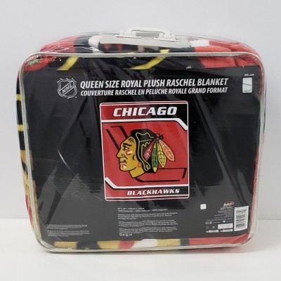 Couverture Blackhawks de Chicago en peluche