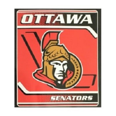 Couverture Sénateurs d'Ottawa en peluche