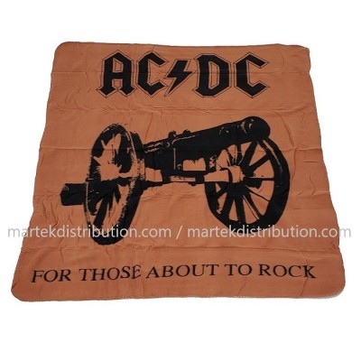 Jeté AC/DC en polar de 50'' X 60'' / For Those...