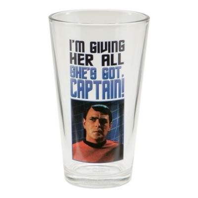 Ensemble Star Trek de 4 verres format Pinte