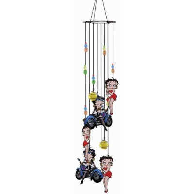 Carillon éolien métallique Betty Boop / Motar