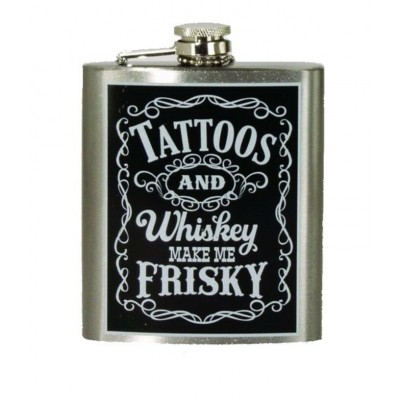 Flacon d'alcool Tattos et Wisky