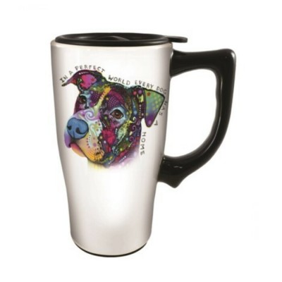 Tasse de Voyage en céramique 18oz Boxer par Dean...
