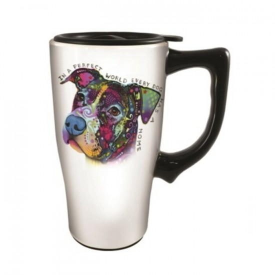 Tasse de Voyage en céramique 18oz Boxer par Dean...