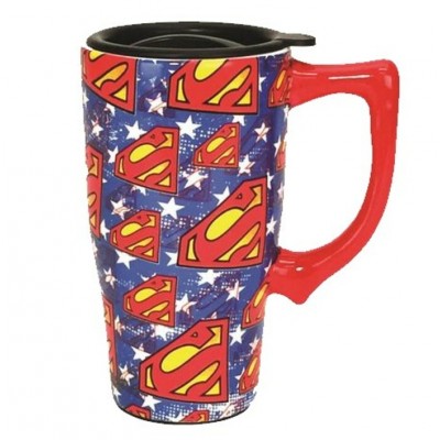 Tasse de Voyage Superman en céramique 18oz Logo