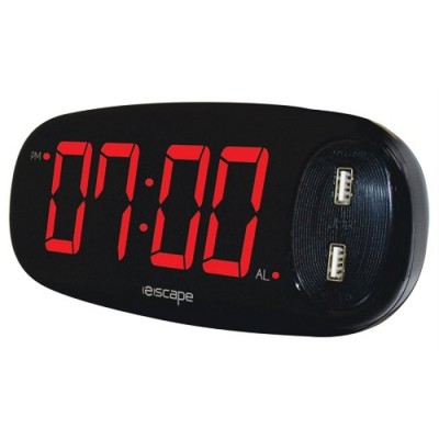 Réveille-Matin Numérique ESCAPE ALCK162 avec USB