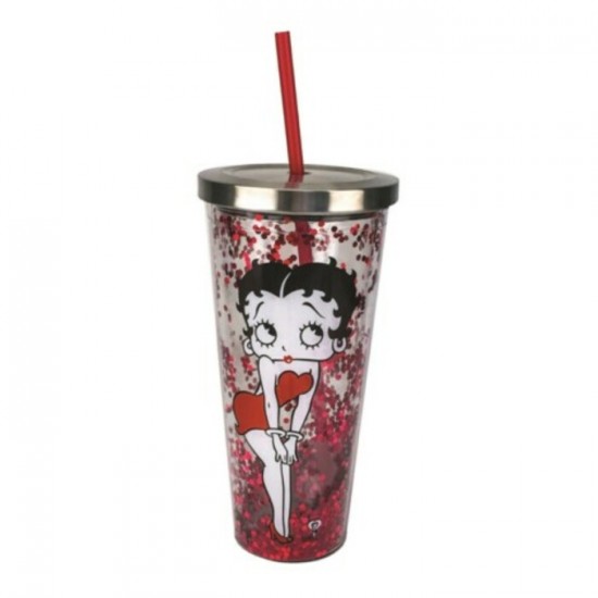 Verre à paillettes Betty Boop de 20oz