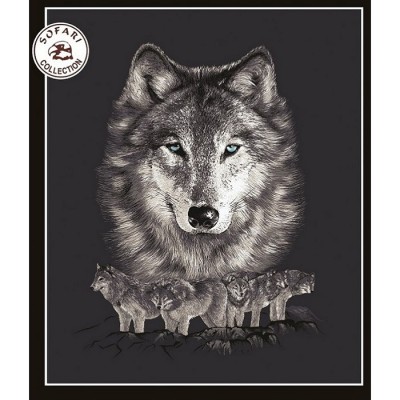 Couverture Meute de Loup en peluche