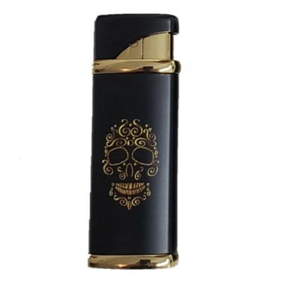 Briquet Calaveras Deluxe / Têtes de mort jaune