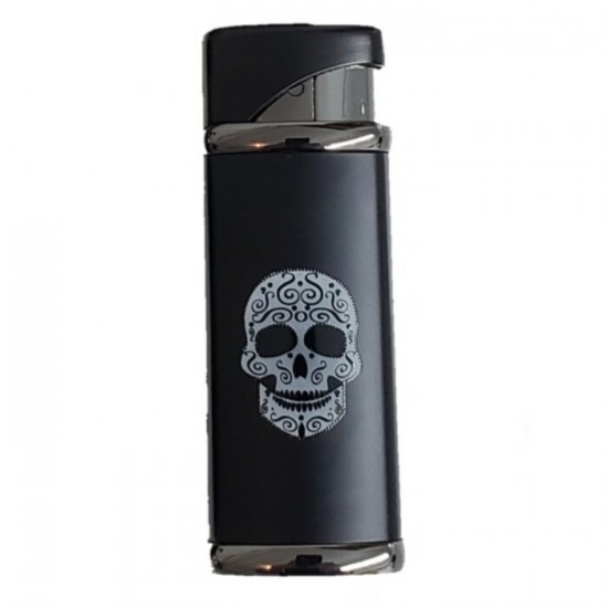 Briquet Calaveras Deluxe / Têtes de mort blanche