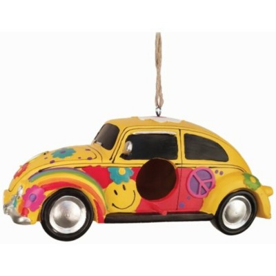 Nichoir Voiture Hippie pour oiseaux