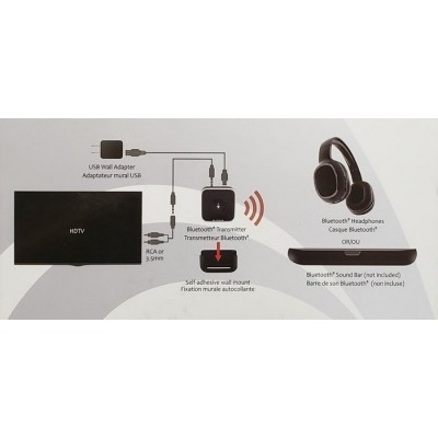 Kit Écouteur sans fil Bluetooth XBA9-1014-BLK