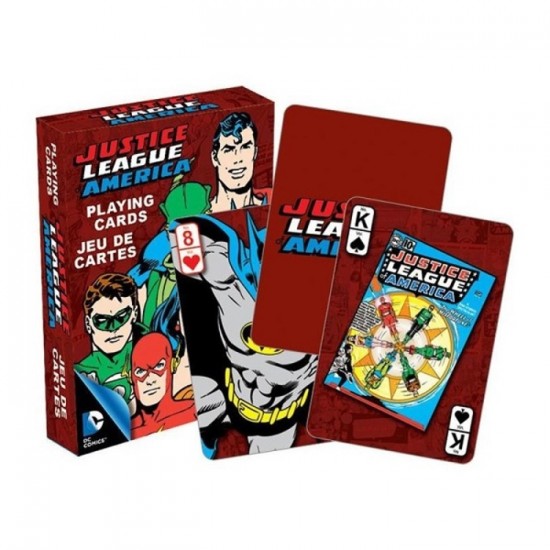 Jeu de cartes JUSTICE LEAGUE OF AMERICA / Rétro