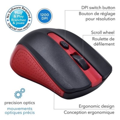 Souris optique avec fil CM500 eLink