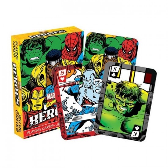 Jeu de cartes HEROES de MARVEL Comics